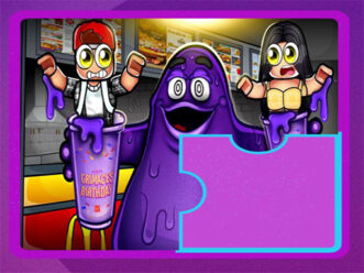 Grimace Shake Puzzle