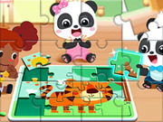 Jigsaw Puzzle: Baby Panda Play Jigsaw